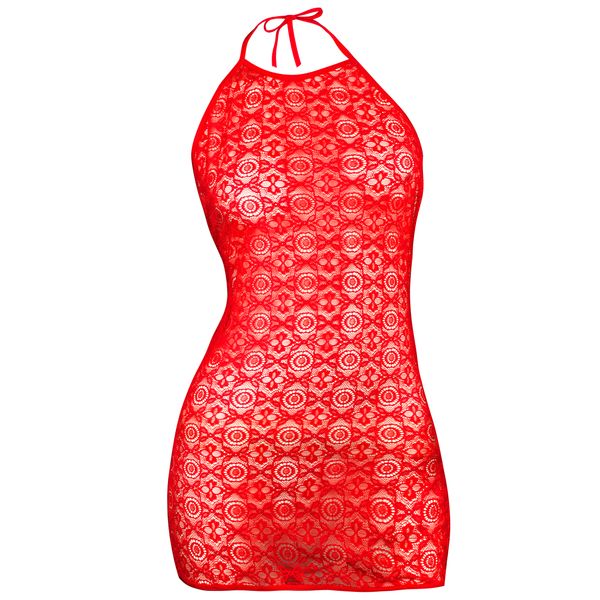 لباس خواب زنانه مدل Red-OpenBack لباس خواب زنانه مدل Red-OpenBack