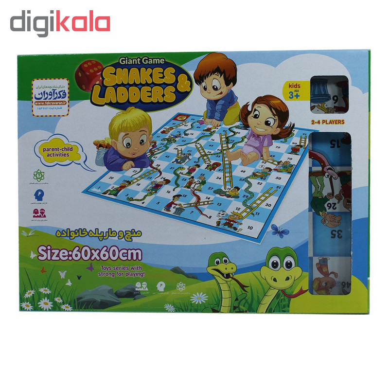 منچ و مارپله فکرآوران مدل خانواده