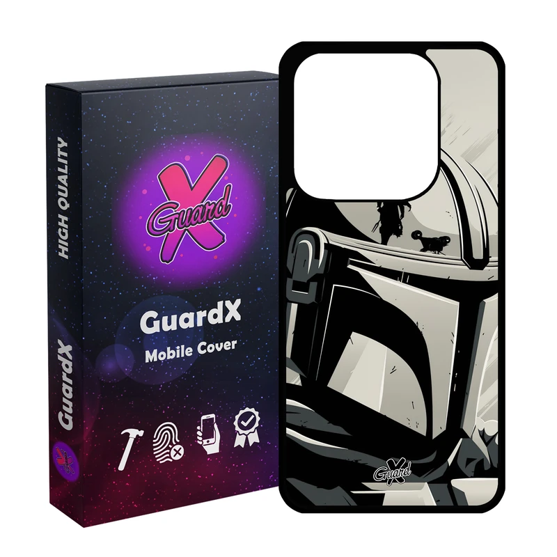 کاور گارد ایکس طرح Mandalorian مدل 10502 مناسب برای گوشی موبایل شیائومی Redmi Note 14 4G