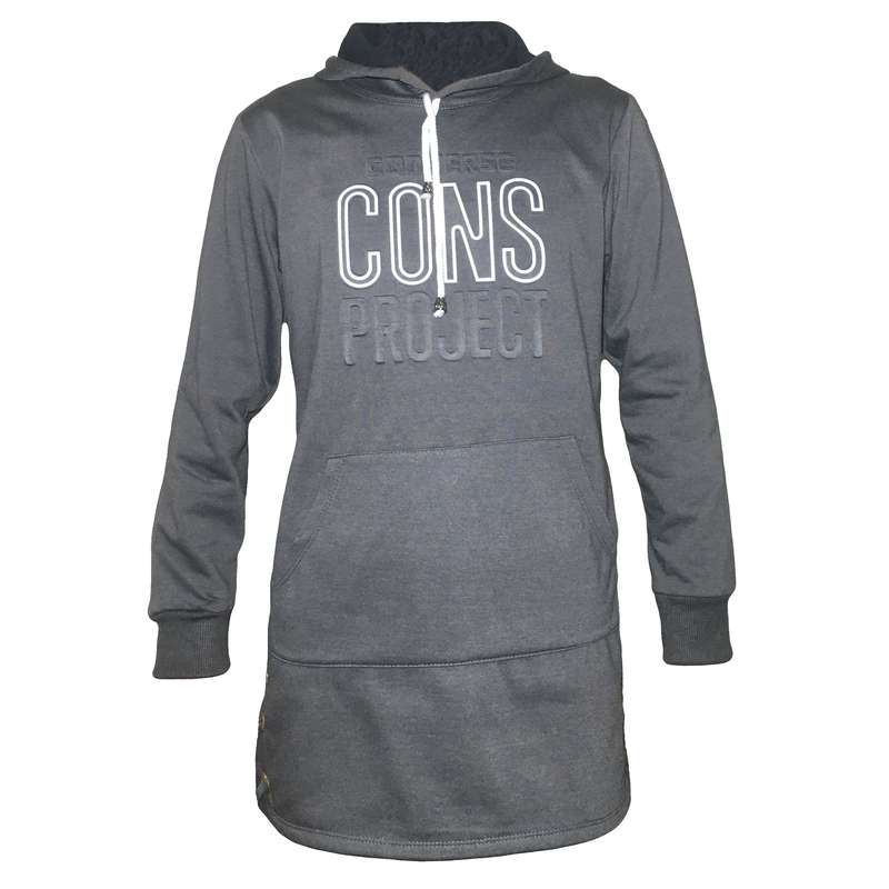 هودی زنانه مدل بغل پرچ دار کد 7977