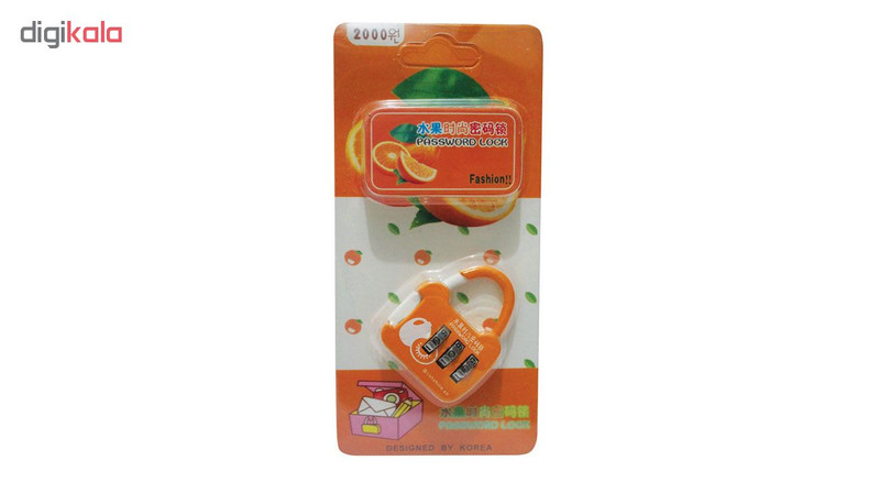قفل آویز مدل پرتقال