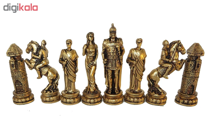 عکس شماره 2 : مهره شطرنج مدل e03 مجموعه 32 عددی