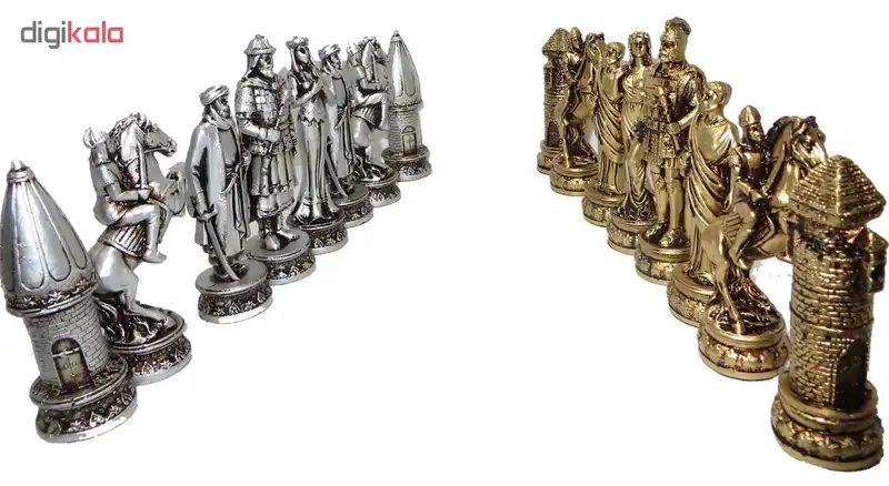 مهره شطرنج مدل E03 مجموعه 32 عددی