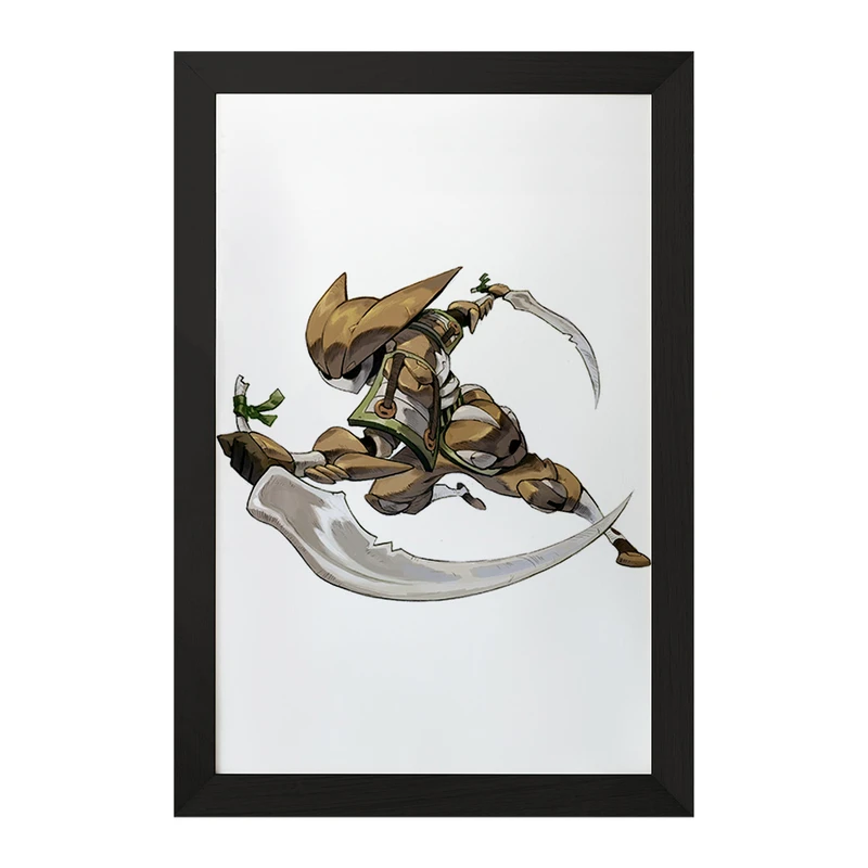 تابلو خندالو مدل بازی شکارچی هیولا (Monster Hunter) کد 33278