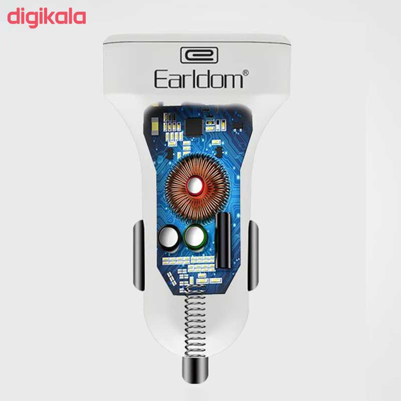 شارژر فندکی ارلدام مدل ES-131 به همراه کابل تبدیل USB main 1 4