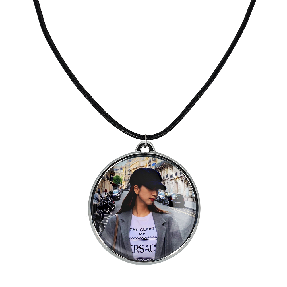 گردنبند خندالو مدل جیسو بلک پینک کد 1421114212