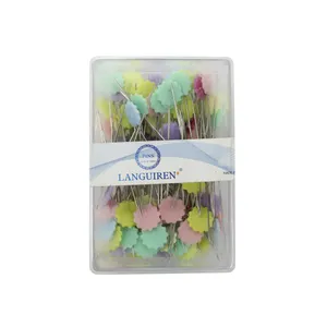 سوزن ته گرد لنگایرن مدل گل بسته 80 عددی