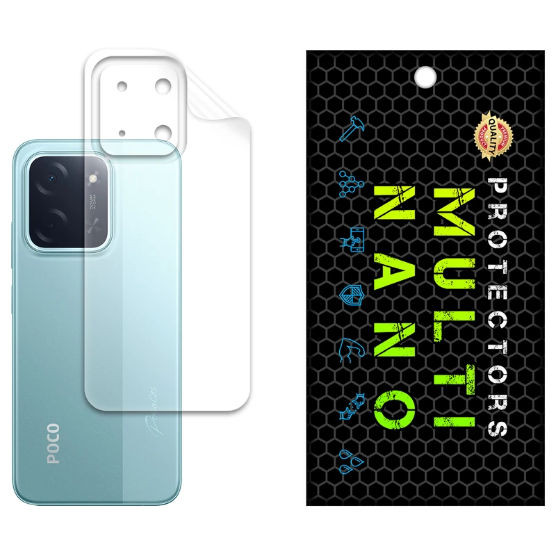 محافظ پشت گوشی مات نانو هیدروژل مولتی نانو مدل X-F1B مناسب برای گوشی موبایل شیائومی Poco C85 4G