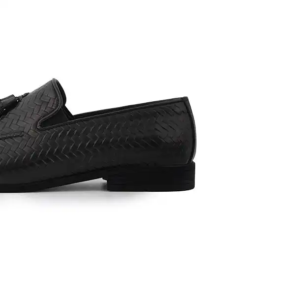 کفش مردانه چرم آگوست مدل B 230001