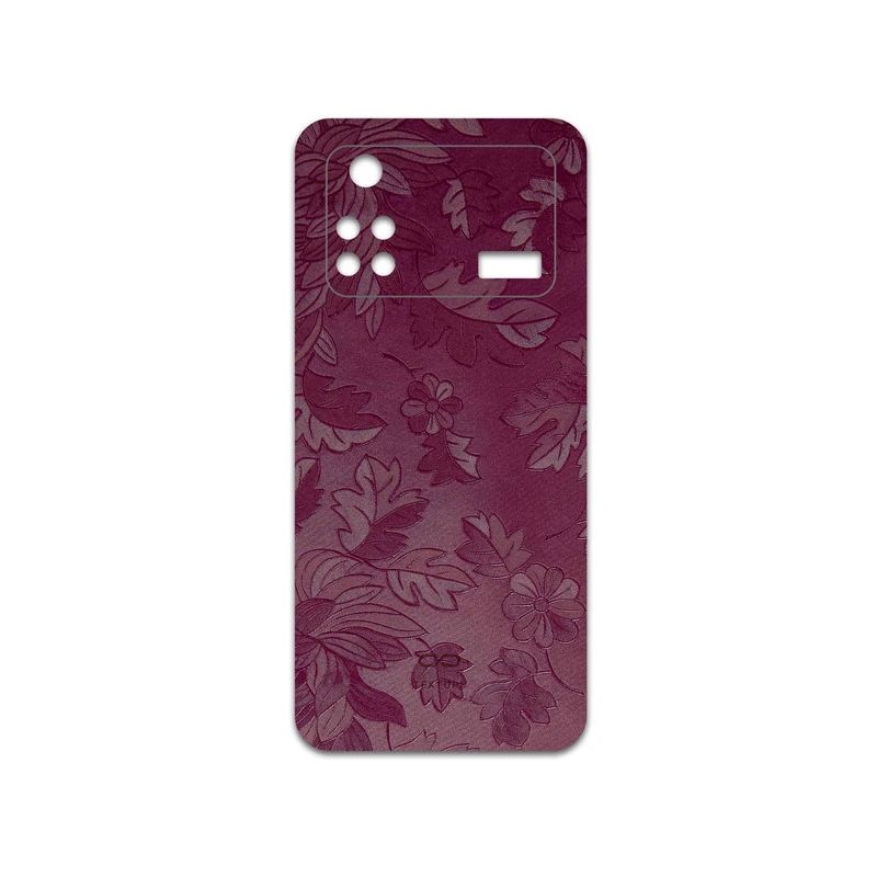 برچسب پوششی ماهوت مدل Red-Wildflower مناسب برای گوشی موبایل شیائومی Poco M4 Pro 4G