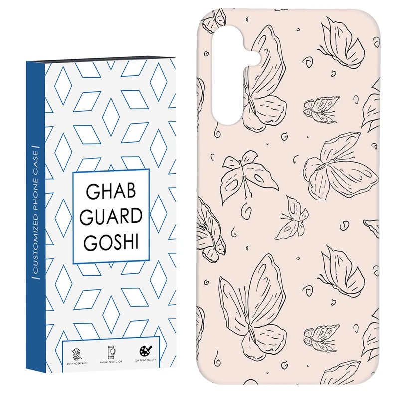 کاور قاب گارد گوشی طرح پروانه کد Dimo-238 مناسب برای گوشی موبایل سامسونگ Galaxy A54