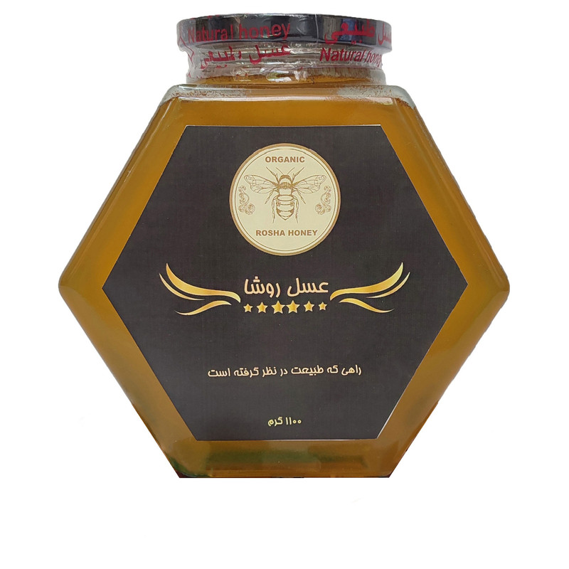 عسل طبیعی گون گز روشا - 1100 گرم