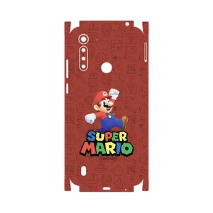MAHOOT  Super-Mario-Game-FullSkin Cover Sticker for Motorola Moto G8 Power Lite
