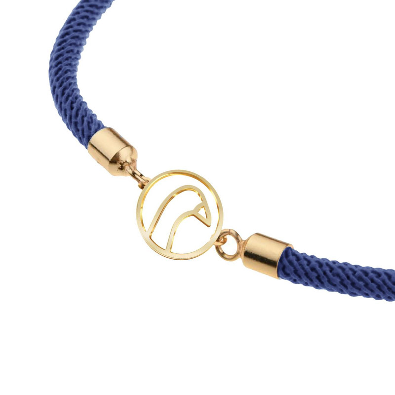 دستبند طلا 18 عیار زنانه مدوپد مدل اردک کد D13-10217