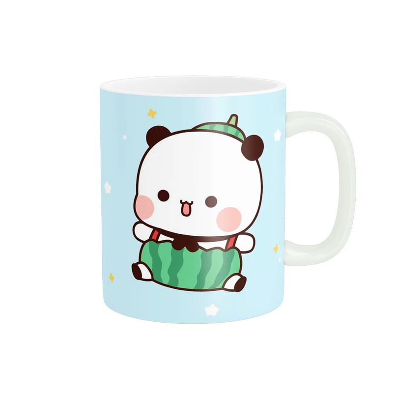 ماگ پادآفرین مدل یلدایی شب یلدا شب چله طرح انار و هندوانه کد p2674