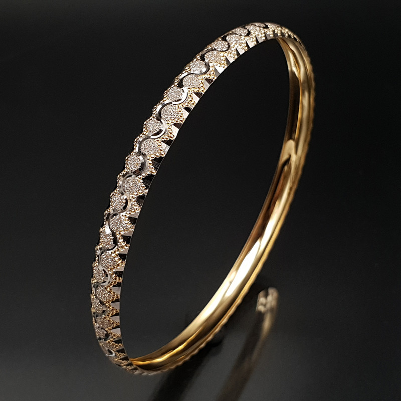 النگو طلا 18 عیار زنانه مدل 1EL1752