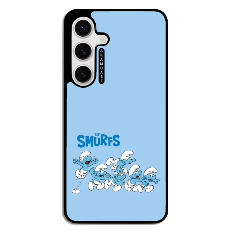 کاور آکام مدل AMC-WSGS24-SMURFS-27 مناسب برای گوشی موبایل سامسونگ Galaxy S24