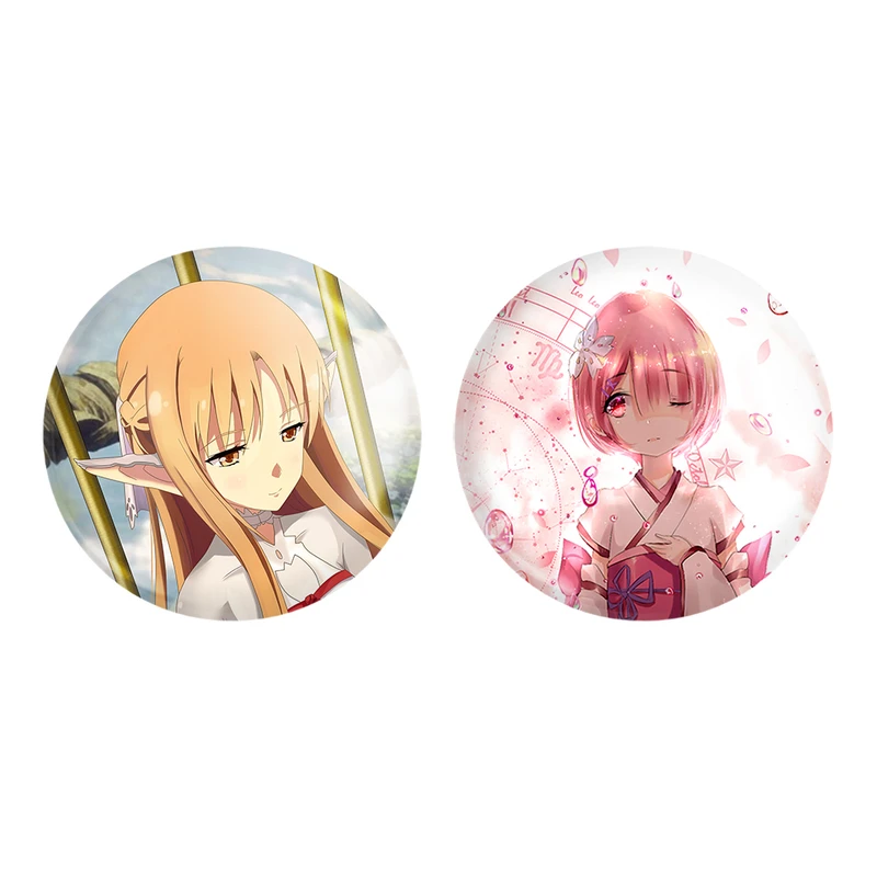 مگنت خندالو طرح رم و رام و آسونا انیمه دختر کد 1213812139 مجموعه 2 عددی