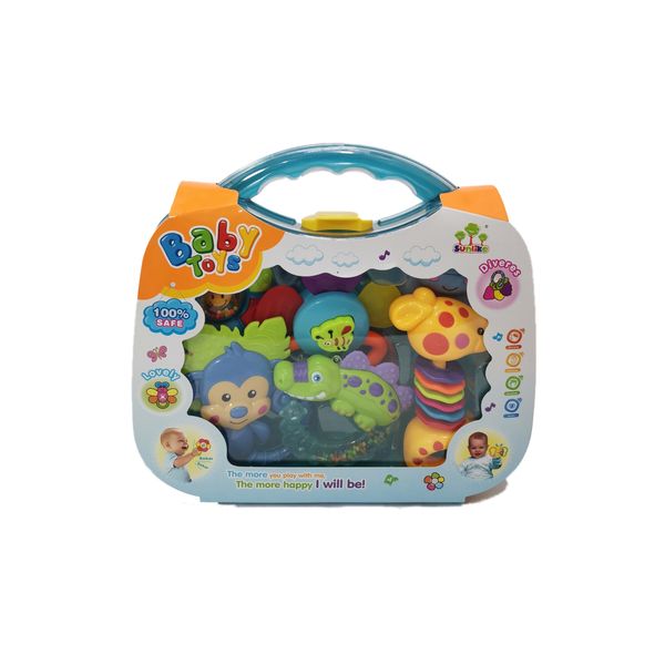 ست جغجغه مدل Baby Toys کد F320 ست جغجغه مدل Baby Toys کد F320
