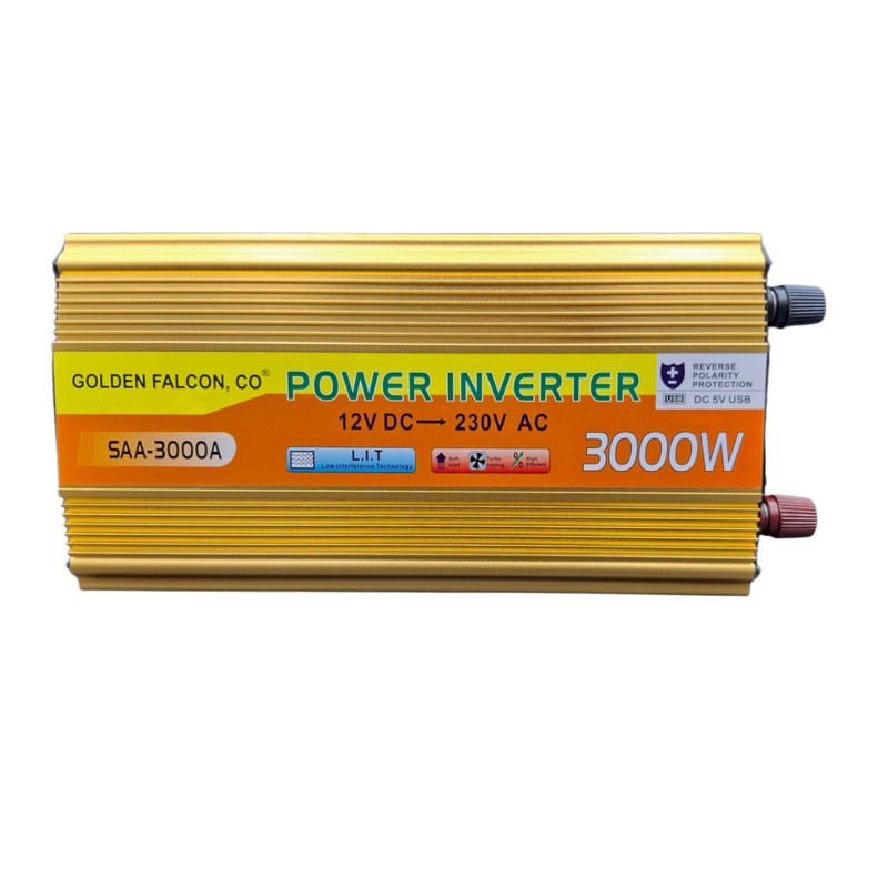 اینورتر خورشیدی مدل گلدن فالکون SAA-3000A ظرفیت ۳۰۰۰ وات