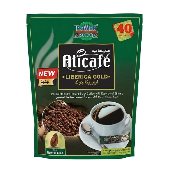 قهوه کافه علی لیبریکا گلد - 2.5 گرم بسته 40 عددی