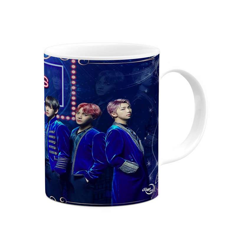 ماگ طرح گروه BTS مدل MU00028
