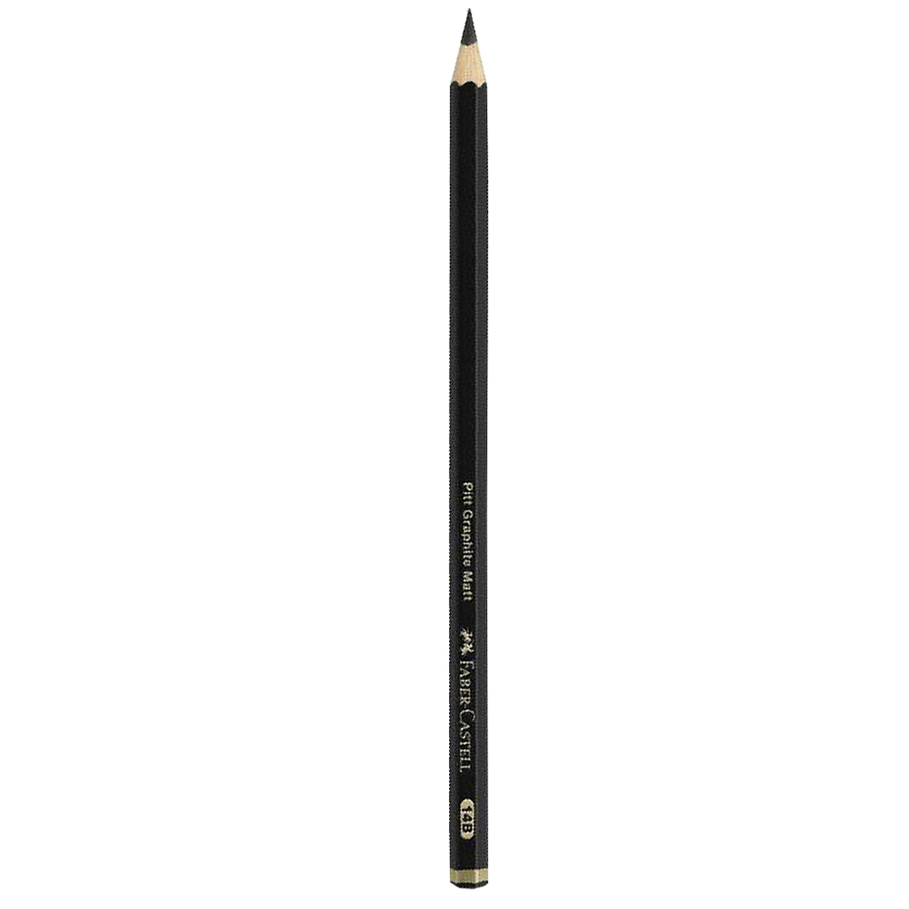 مداد طراحی فابر کاستل مدل pitt graphite matt-14b کد 160233