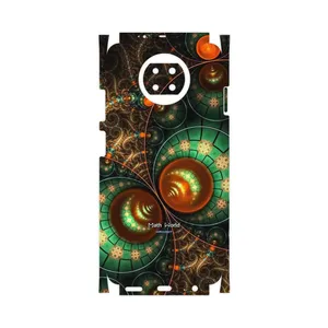 MAHOOT Mathematical Geometric Shape 3-FullSkin Cover Sticker for Xiaomi Redmi Note 9T