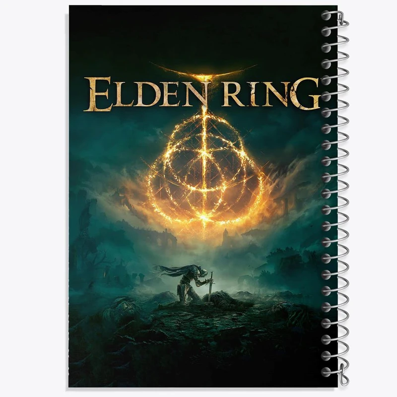 دفتر نت موسیقی 50 برگ خندالو مدل بازی الدن رینگ Elden Ring کد 26132