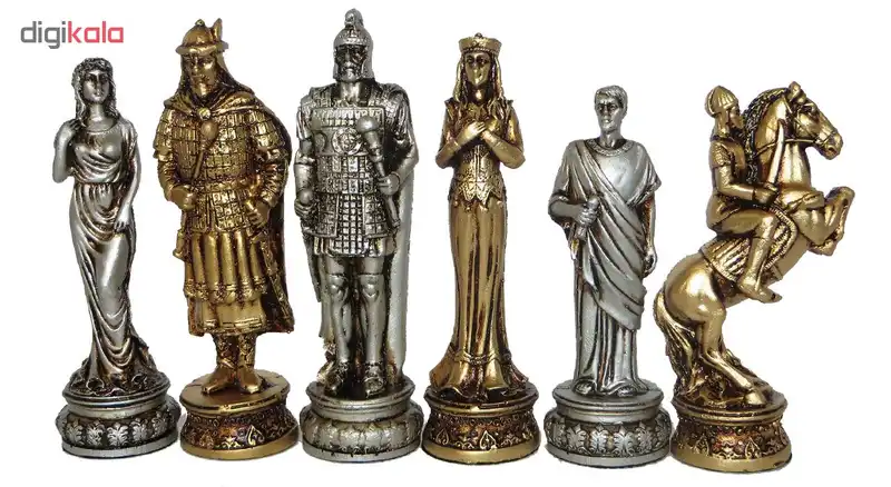 مهره شطرنج مدل E02 مجموعه 32 عددی