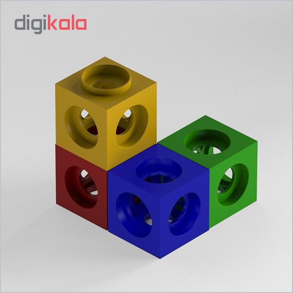 مکعب های ریاضی چینه مدل 7854 بسته 4 عددی