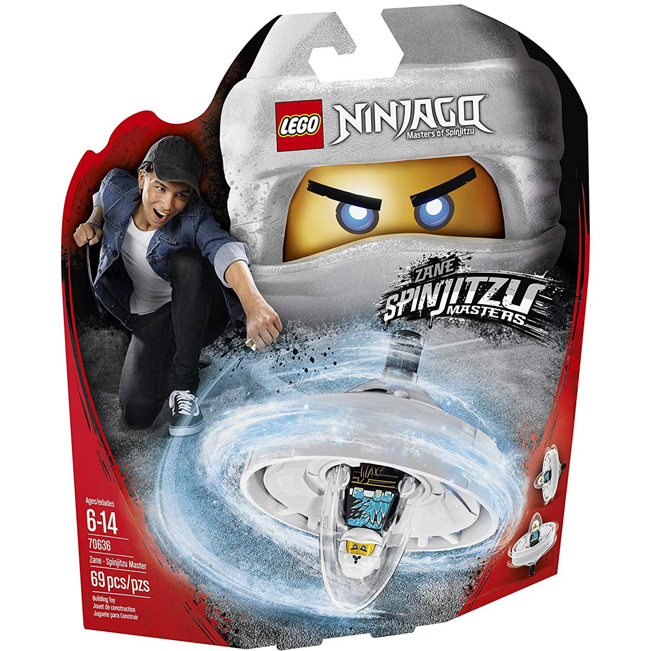 لگو سری NinJago مدل Zane Spinjitzu Master 70636