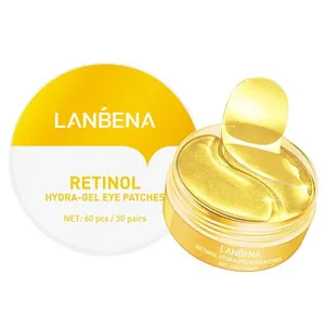 ماسک زیر چشم لنبنا مدل RETINOL حجم 80 میلی لیتر بسته 60 عددی