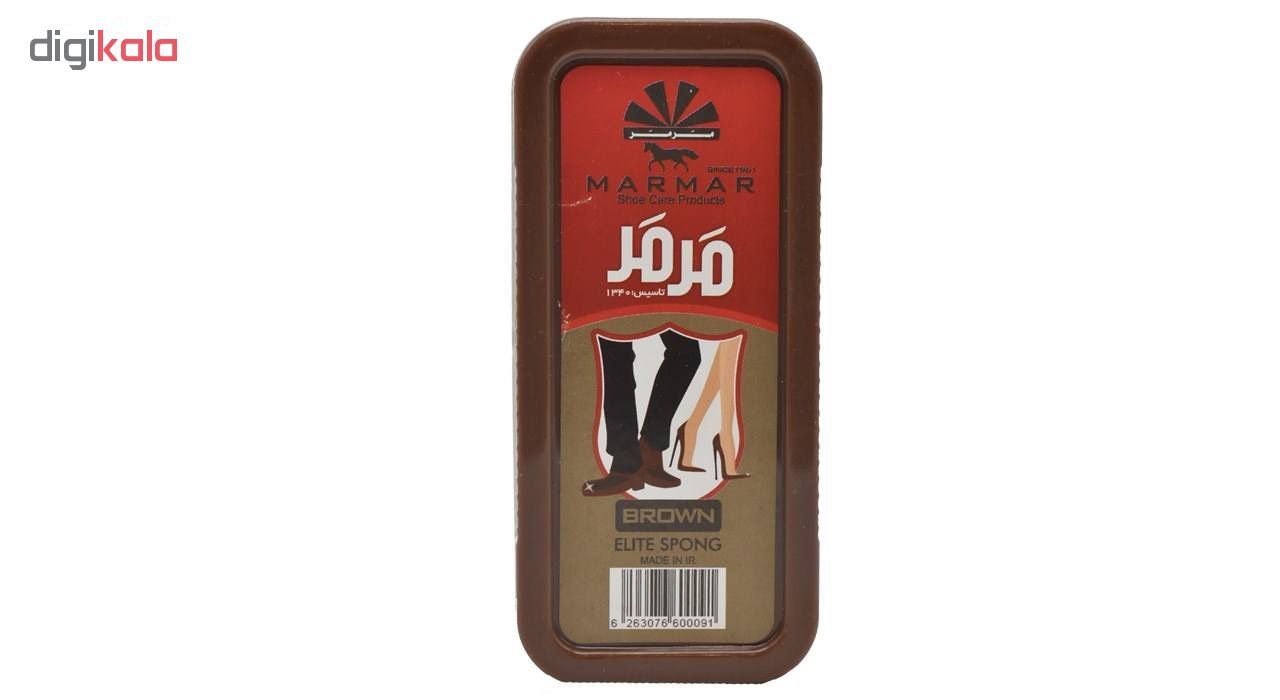 واکس کفش مرمر مدل BROWN بسته 2 عددی