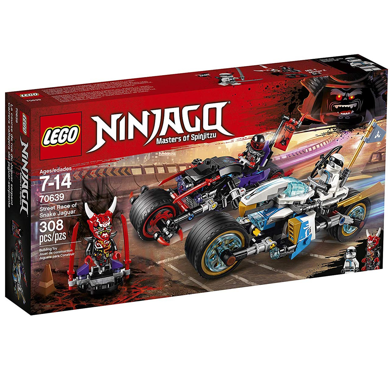 لگو سری NinJago مدل Street Race of Snake Jaguar 70639