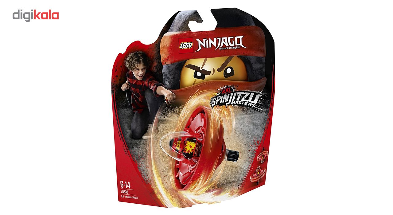 لگو سری NinJago مدل Kai Spinjitzu Master 70633