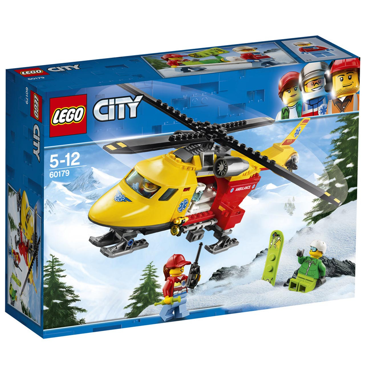 لگو سری City مدل Ambulance Helicopter 60179