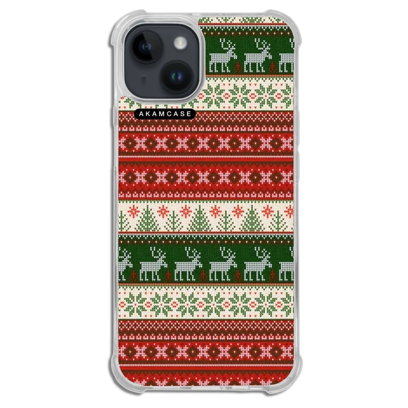 کاور آکام مدل AMCWTA14-CHRISTMAS22 مناسب برای گوشی موبایل اپل iPhone 14