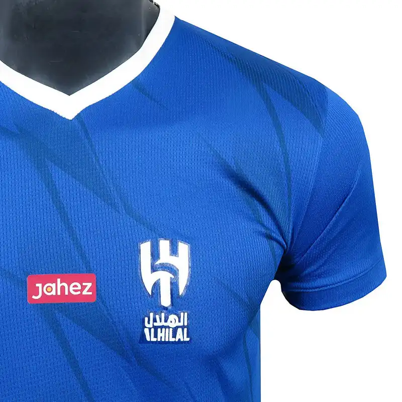 ست تی‌شرت و شلوارک ورزشی مردانه مدل الهلال طرح نیمار کد 2024