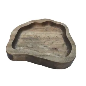 ظرف چوبی مدل روستیک کد D22