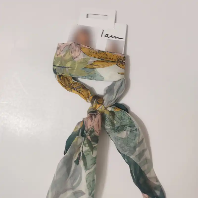 دستمال سر و گردن زنانه آی ام مدل مینی گلدار