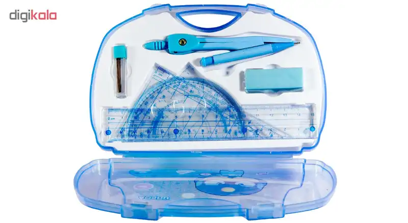 ست لوازم تحریر 7 تکه آئوسدو مدل AS-8010 BB