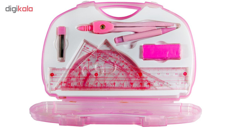 ست لوازم تحریر 7 تکه آئوسدو مدل AS-8010 PG