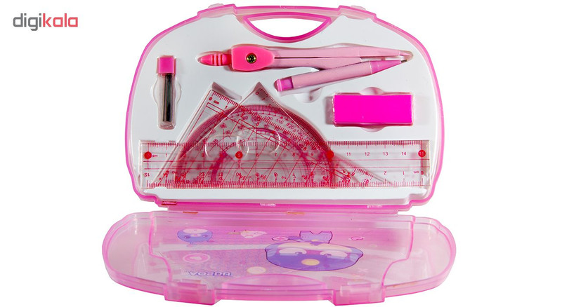 ست لوازم تحریر 7 تکه آئوسدو مدل AS-8010 PB