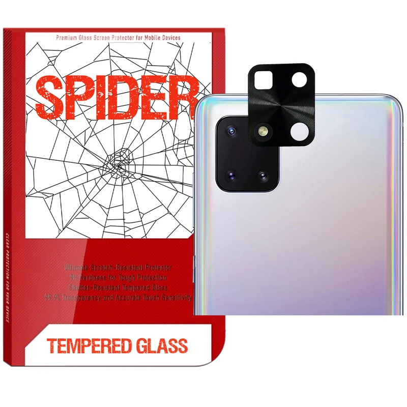 محافظ لنز دوربین اسپایدر مدل FL-01 مناسب برای گوشی موبایل سامسونگ Galaxy Note 10 Lite