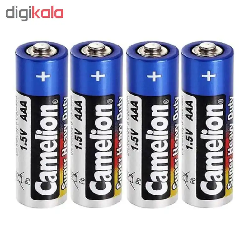 باتری نیم قلمی کملیون مدل Super Heavy Duty بسته 4 عددی