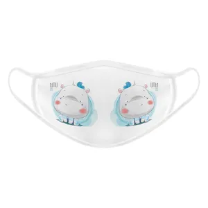 ماسک تزیینی بچگانه طرح اسب آبی کد 617015