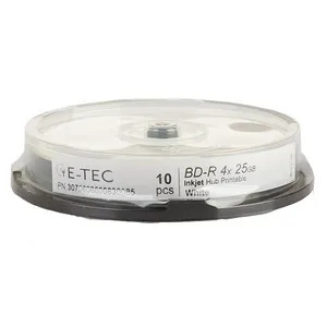بلو ری خام ای تک مدل BD-R ظرفیت 25 گیگابایت بسته 10 عددی