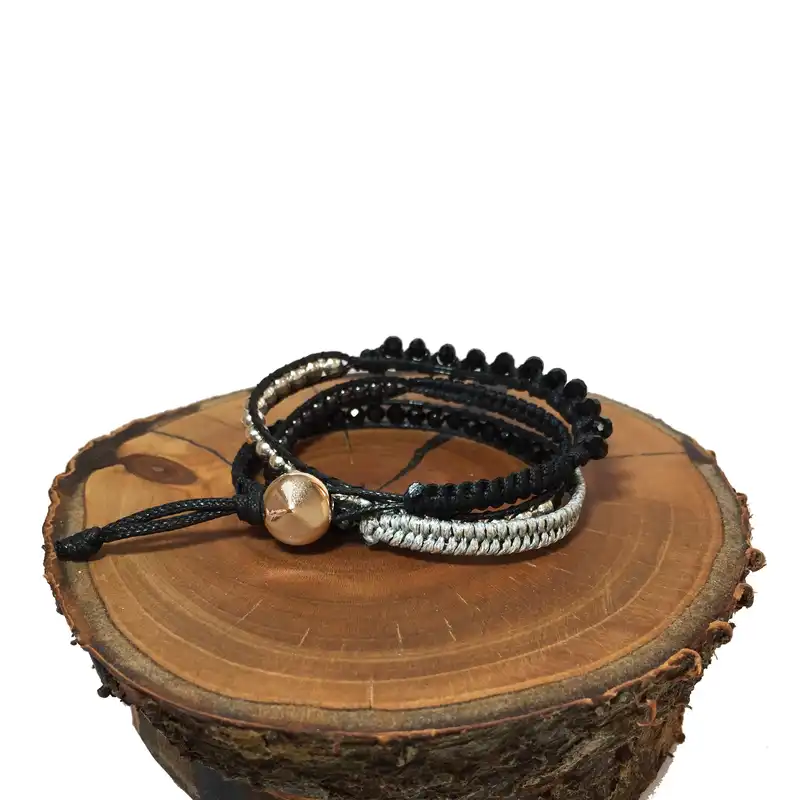 دستبند زنانه دل تافته مدل WB03