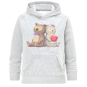 هودی زنانه طرح خرس عاشقانه مدل H577